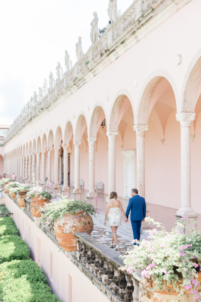 Ringling Museum engagement session by Sarasota wedding photographer Angelika Krug Photo & Film.