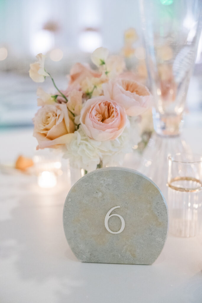 Wedding reception details at the Ritz Carlton Orlando captured by Angelika Krug Photo & Film a Florida wedding photographer.